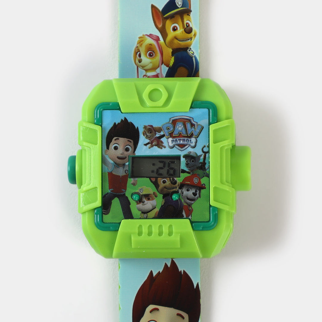 Character Projector Wrist Watch For Kids