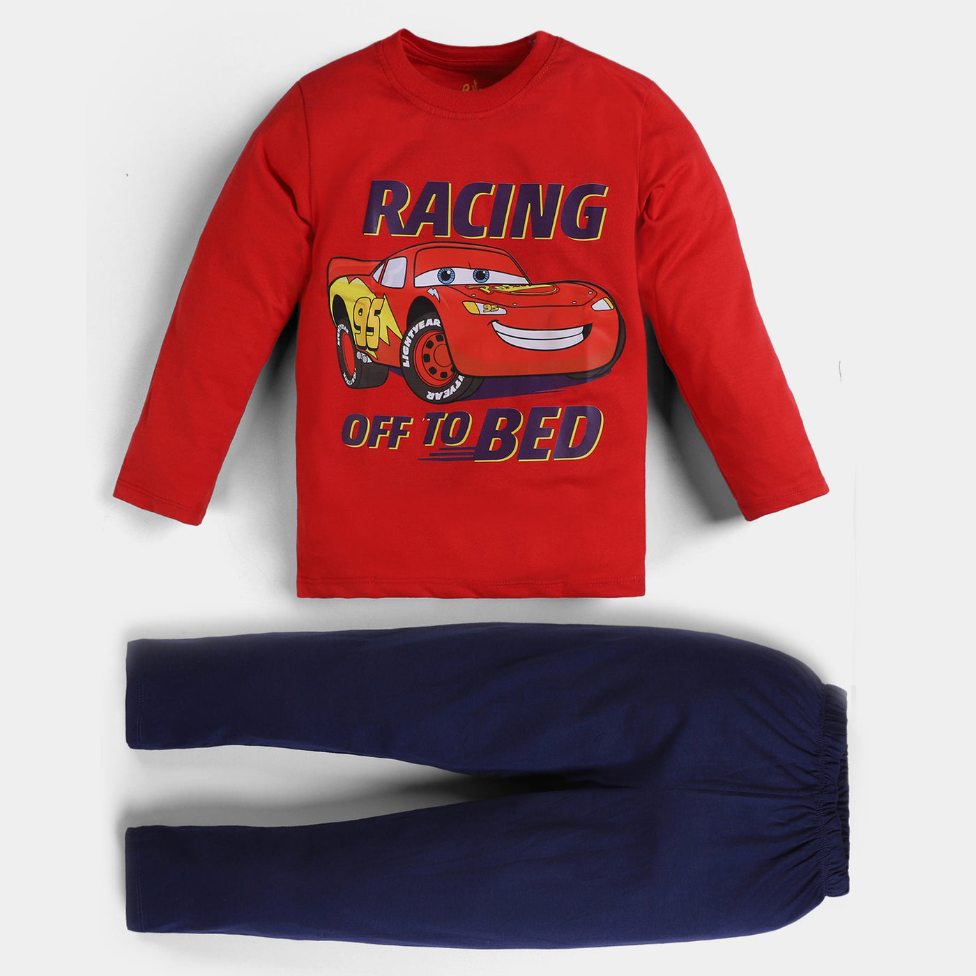 Boys Knitted NightWear Suit Racing Car