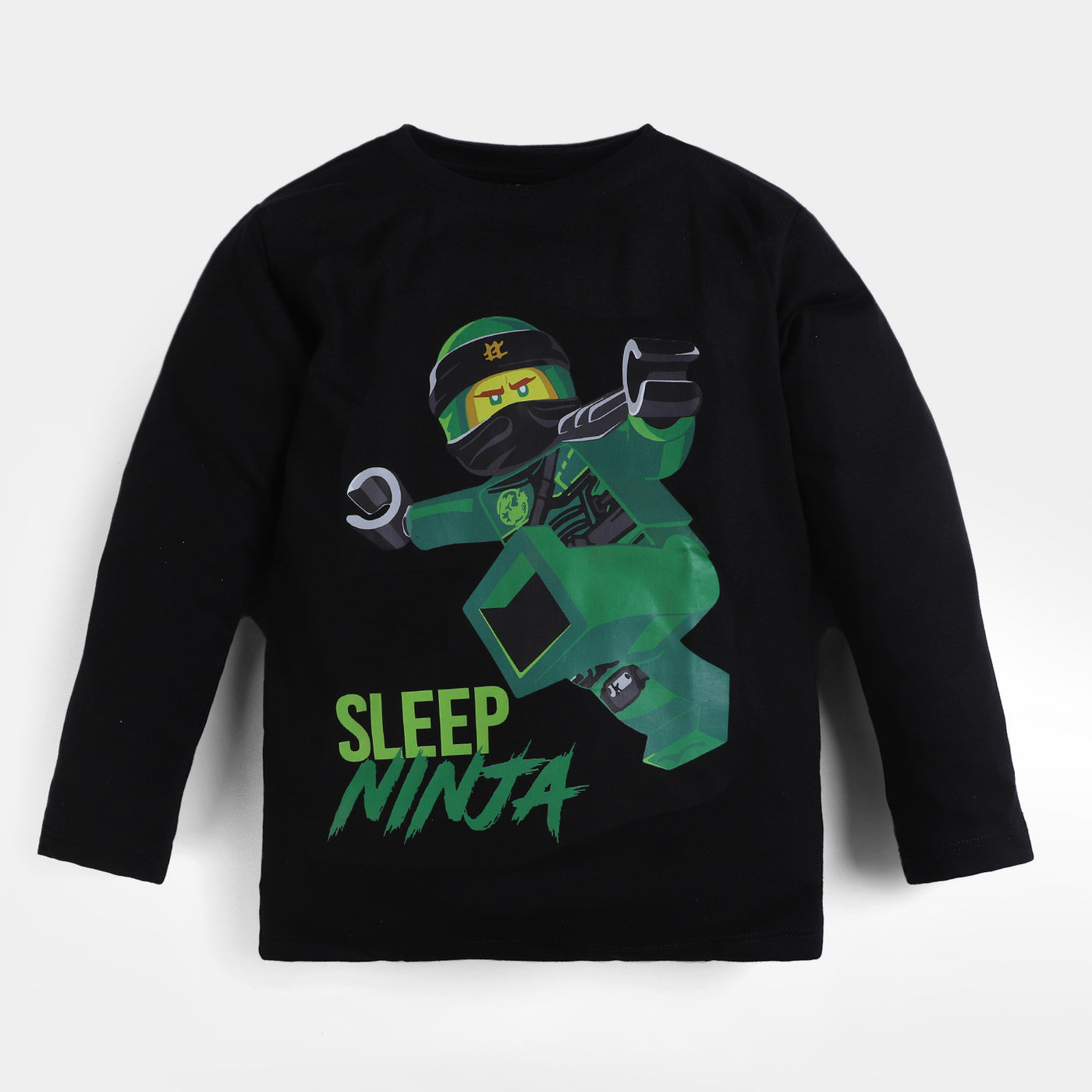 Boys Knitted NightWear Suit Sleep Ninja-BLACK