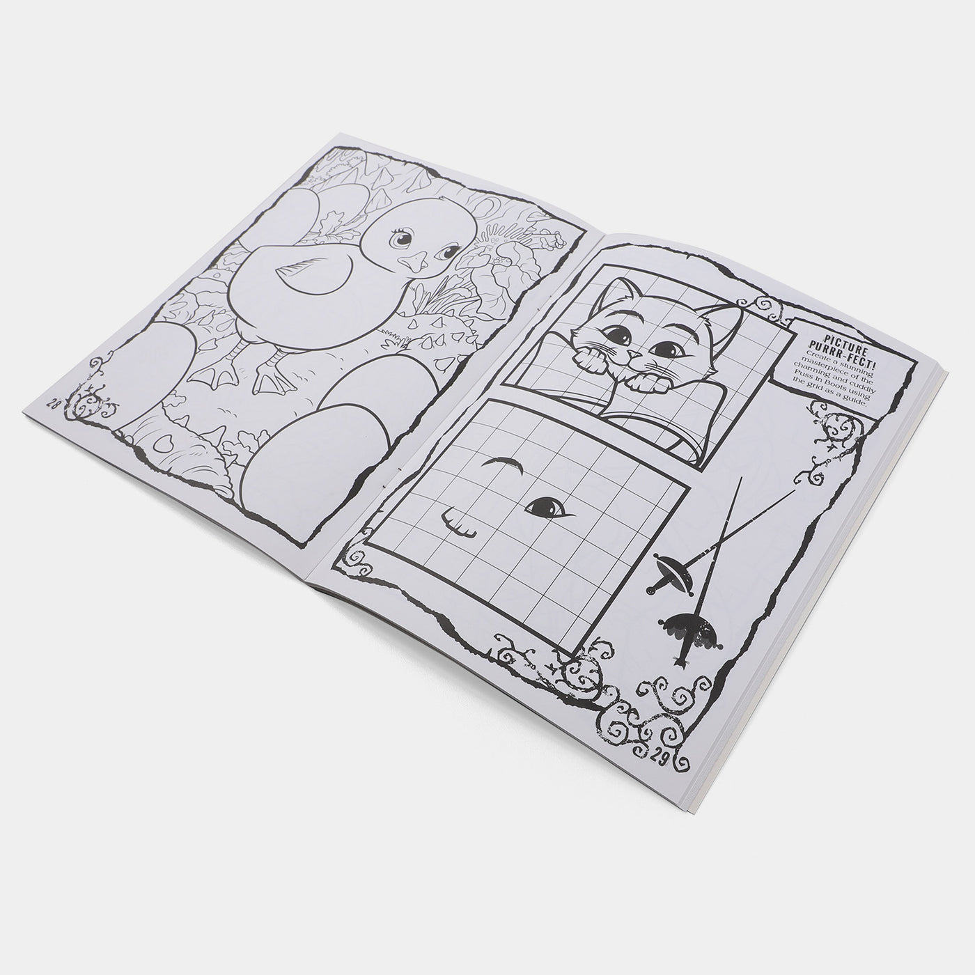 Deluxe Coloring and Puzzle book