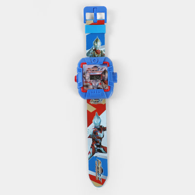 Character Projector Wrist Watch For Kids