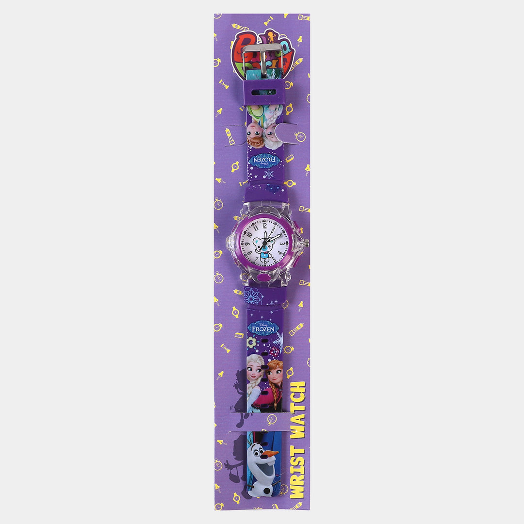 Character Wrist Watch Disco Light For Kids