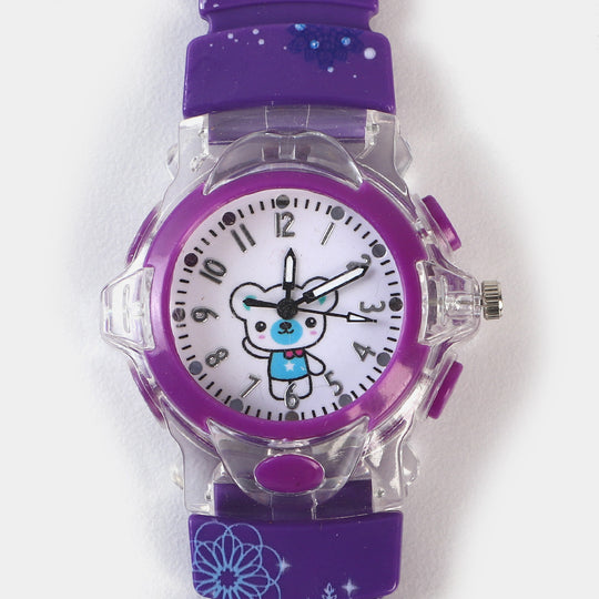 Character Wrist Watch Disco Light For Kids