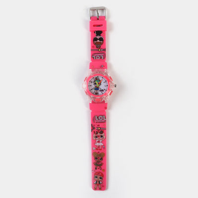 Character Wrist Watch Disco Light For Kids