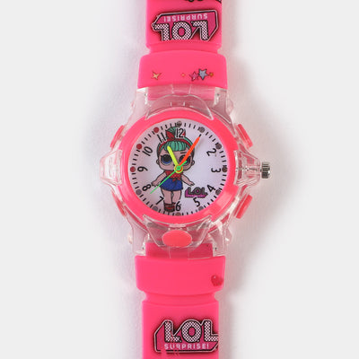 Character Wrist Watch Disco Light For Kids