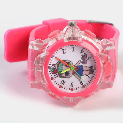 Character Wrist Watch Disco Light For Kids