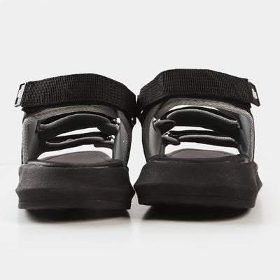 Boys Sandal SD 2556-4 - Black/Grey