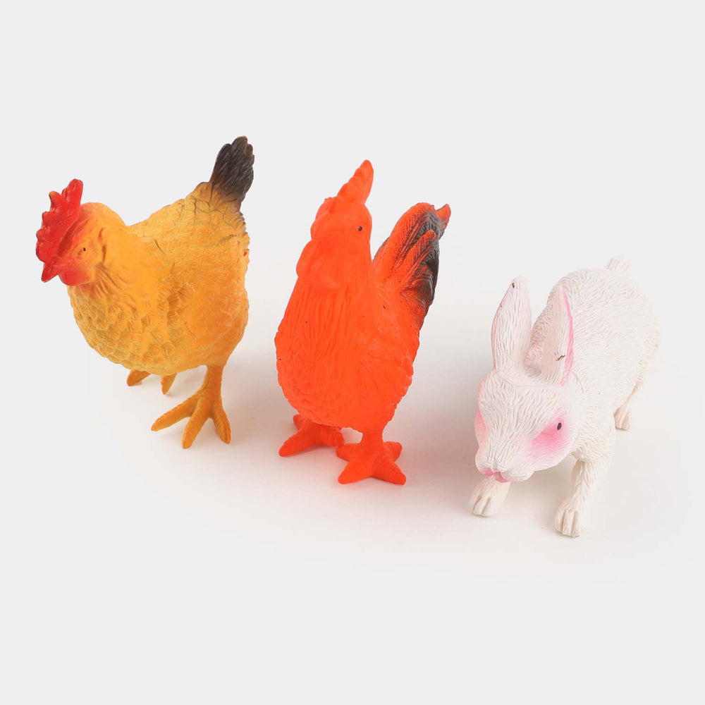 Farm Animal Set 6Pcs Toy For Kids