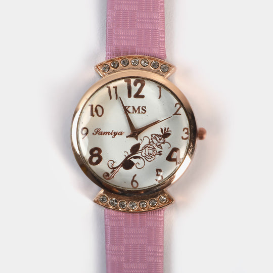 Elegant Analog Wrist Watch For Girls