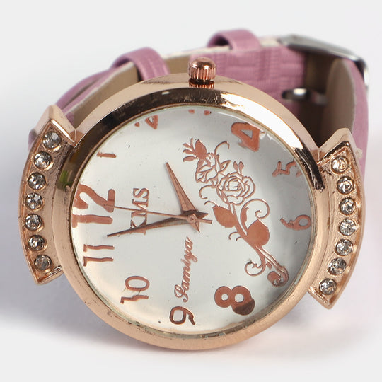 Elegant Analog Wrist Watch For Girls