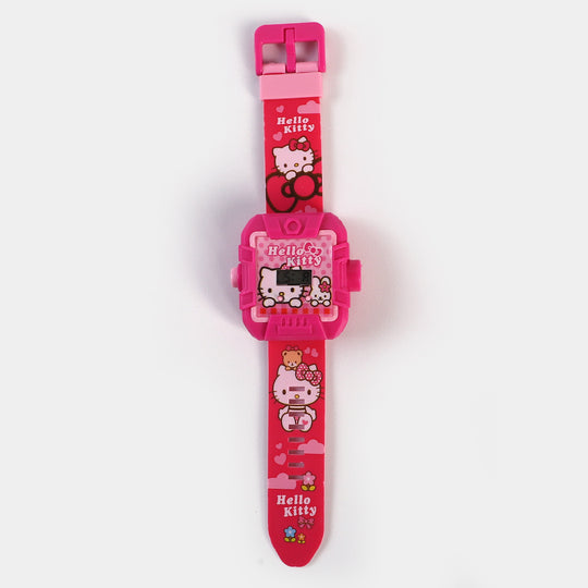 Character Projector Wrist Watch For Kids