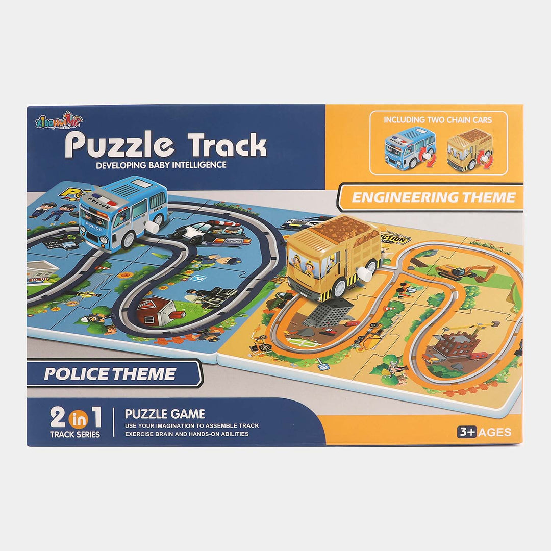 Puzzle Track 2 in 1 For Kids