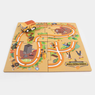 Puzzle Track 2 in 1 For Kids