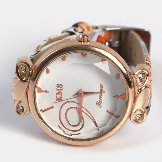 Elegant Analog Wrist Watch For Girls