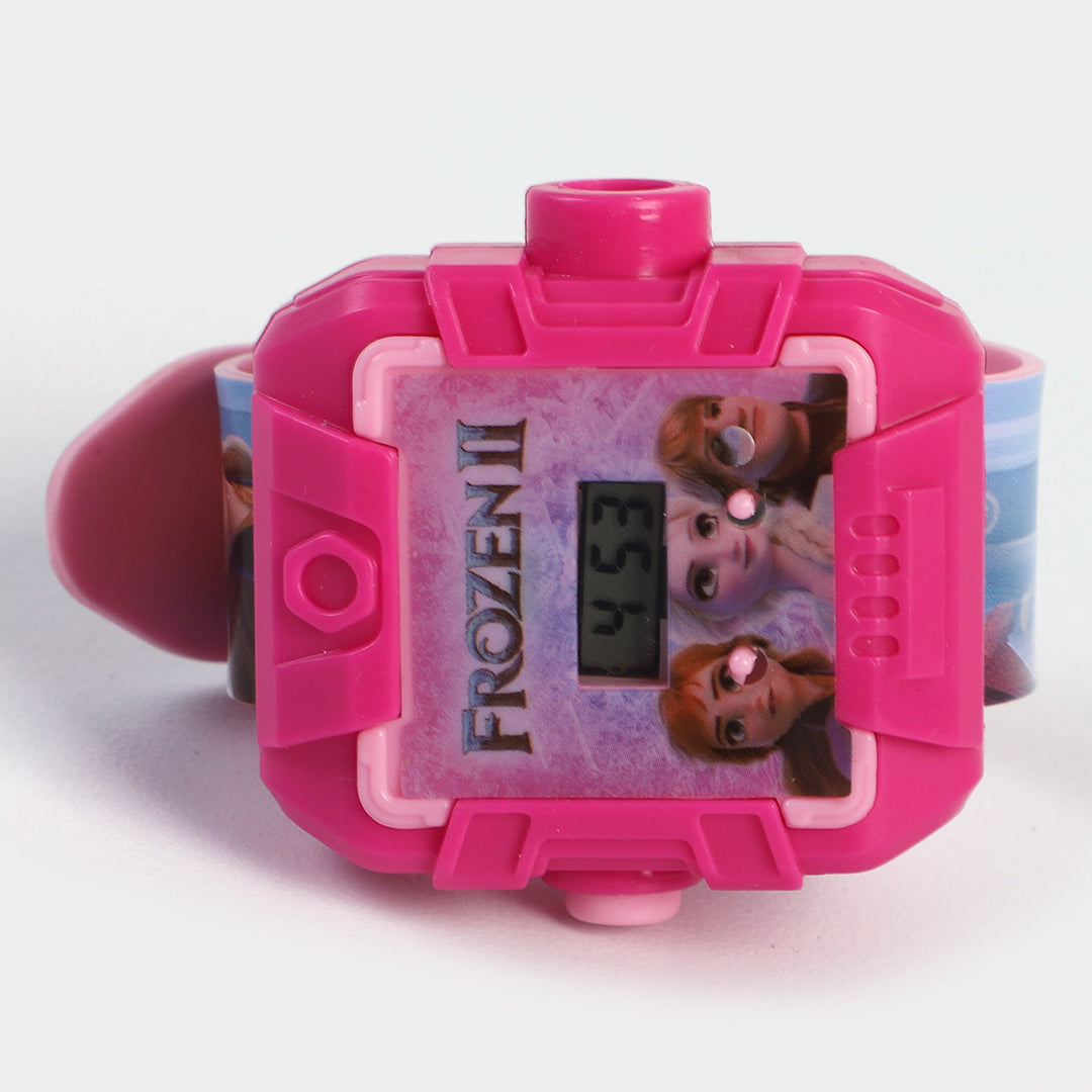 Character Projector Wrist Watch For Kids