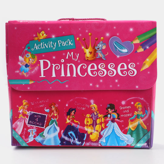 Princess Activity Books & stickers Pack For Girls