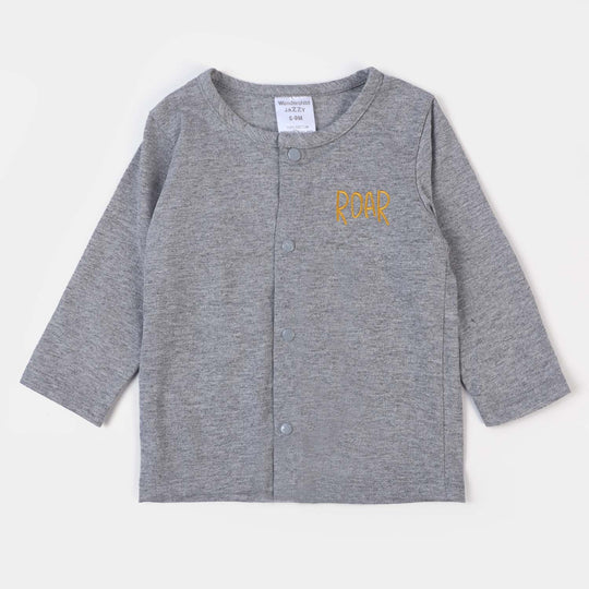 Infant Boys Cotton 3PCs Set - GREY