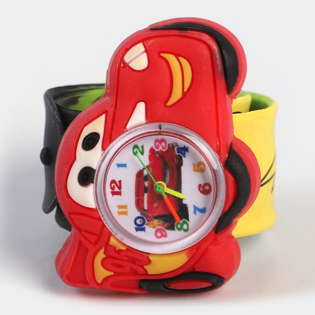 Character Slap Band Silicon 3D Wrist Watch