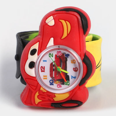 Character Slap Band Silicon 3D Wrist Watch