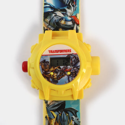 Character Projector Wrist Watch For Kids