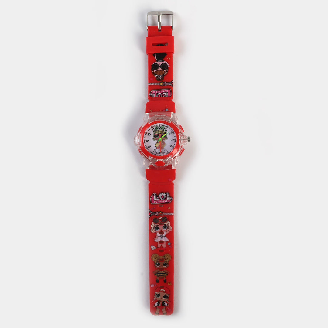 Character Wrist Watch Disco Light For Kids