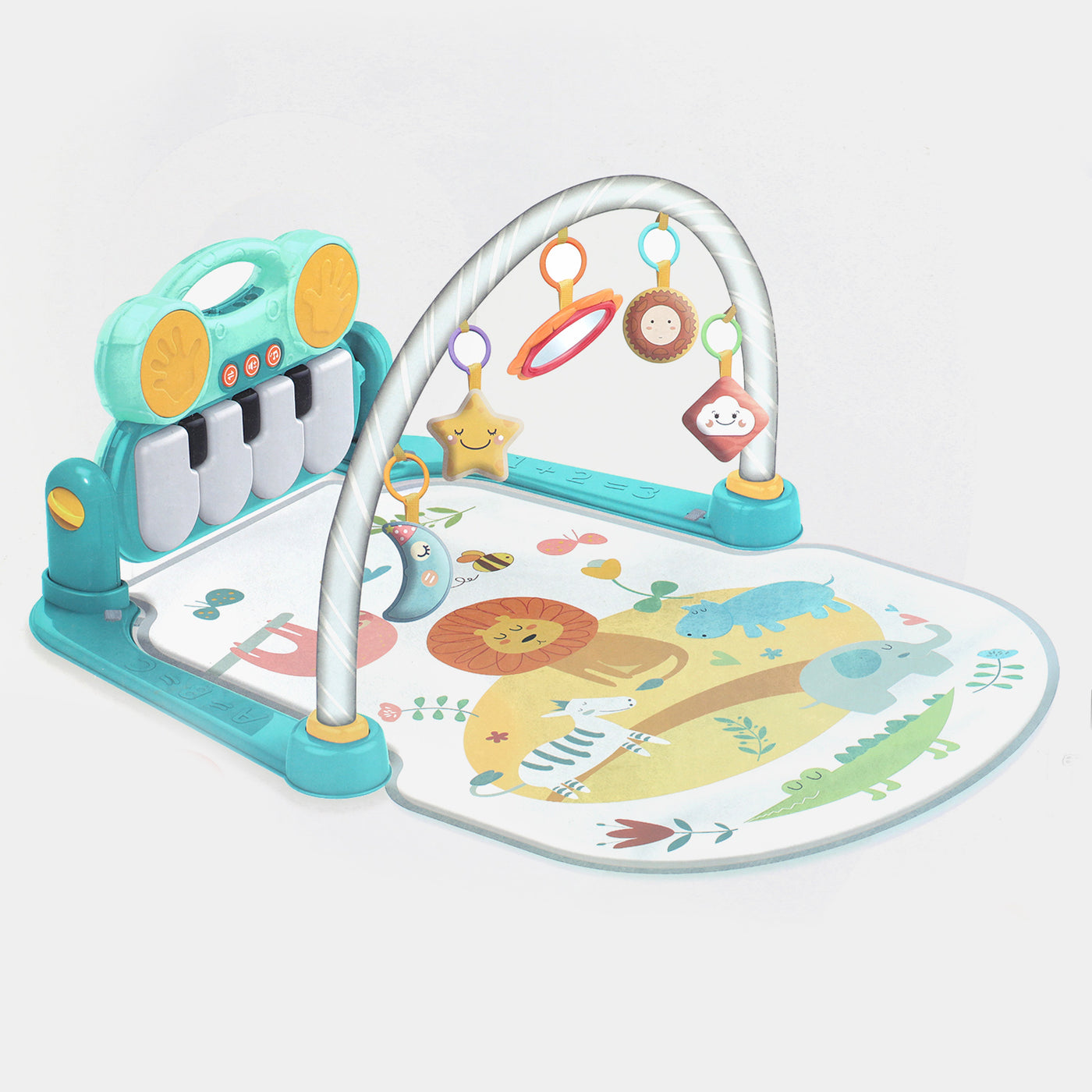 Kick and Play Baby Activity Gym with Music and Lights