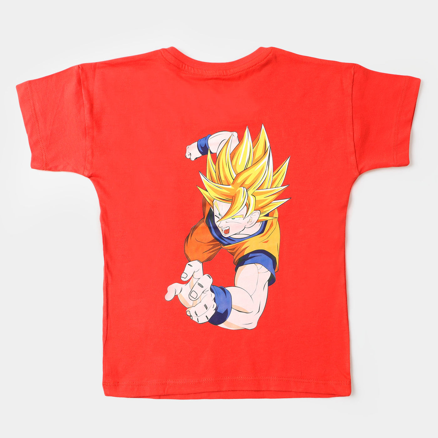 Boys Cotton T-Shirt Character - Poppy Red