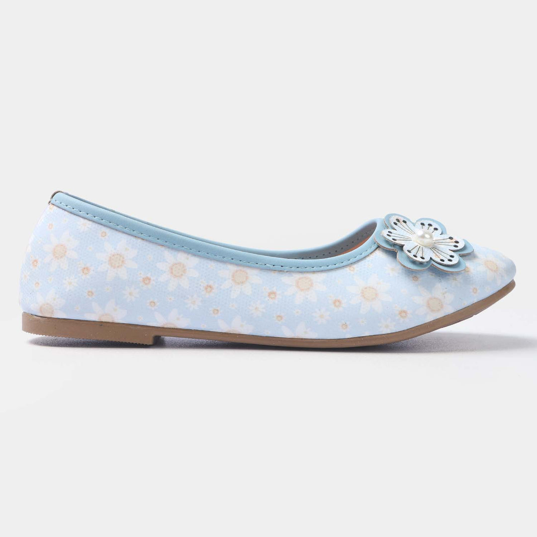 Girls Pumps 203-70-Blue