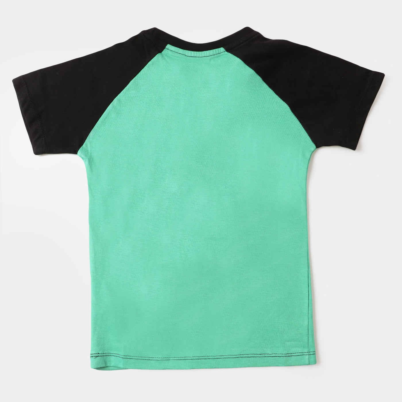Boys Cotton T-Shirt - Holly Green