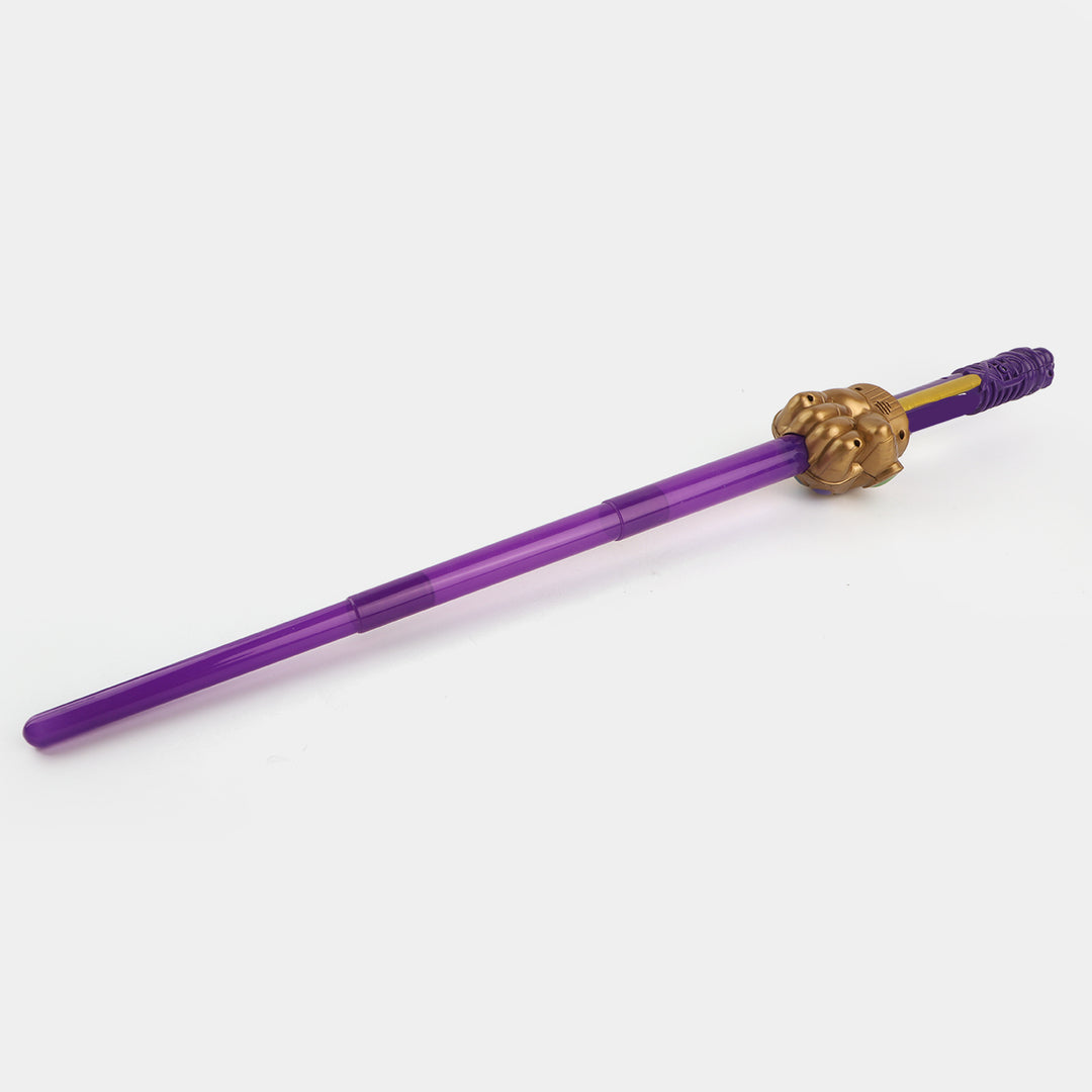 COLORFUL FLASHING LIGHTSABER FOR KIDS