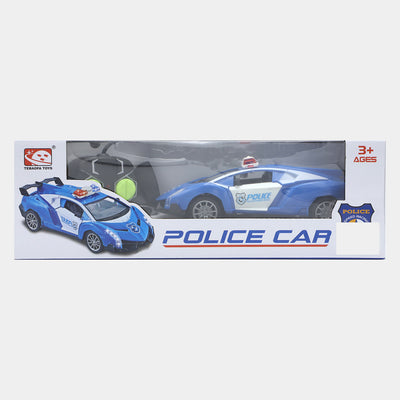 Remote Control Police Car Toy For Kids