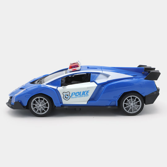 Remote Control Police Car Toy For Kids