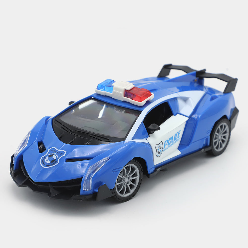 Remote Control Police Car Toy For Kids