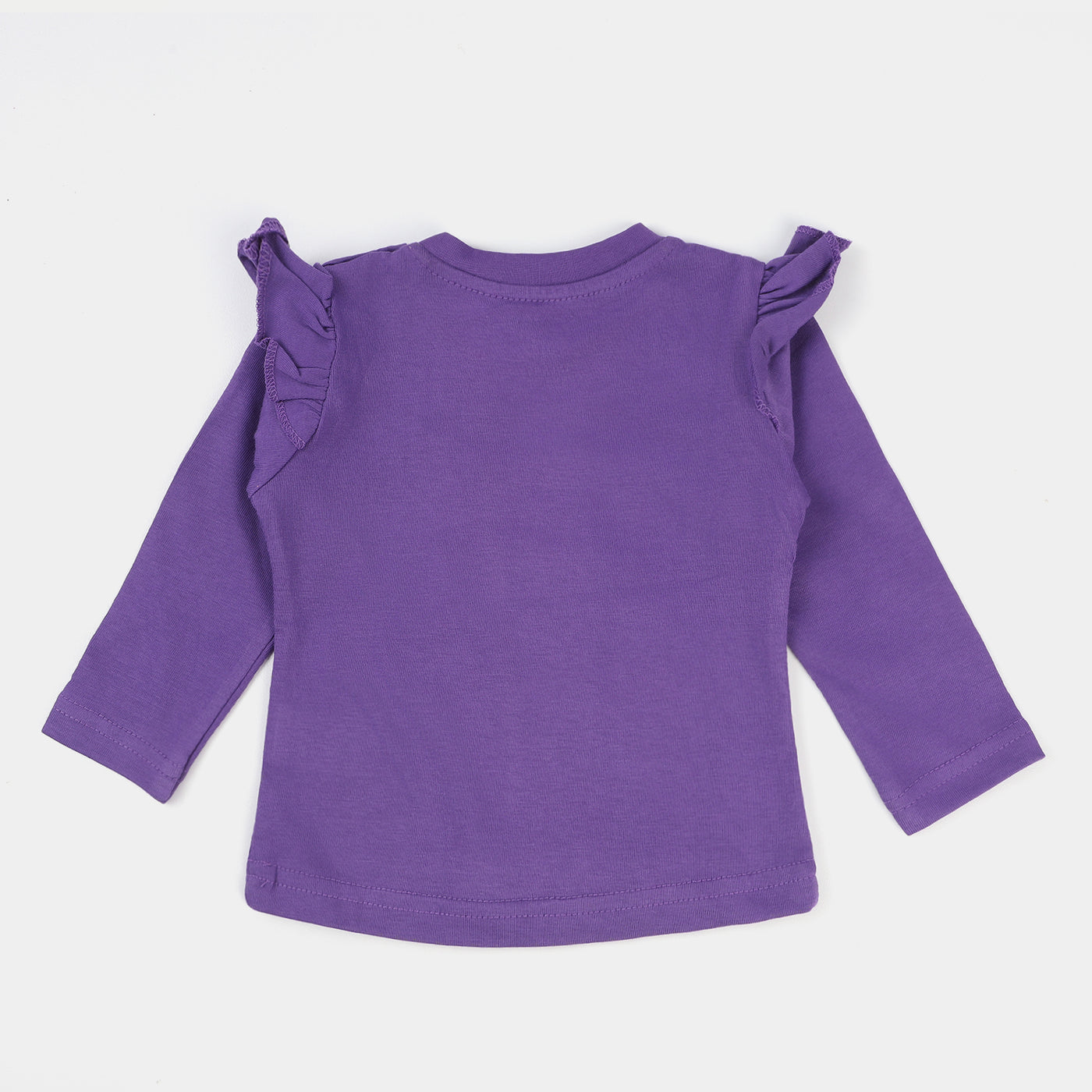 Infant Girls Cotton T-Shirt -D.Lavender