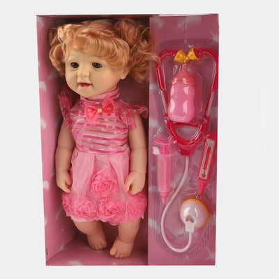 CUTE MOVING DOLL & DOCTOR SET TOY