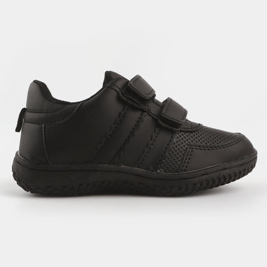 Boys School Shoes TS-Black