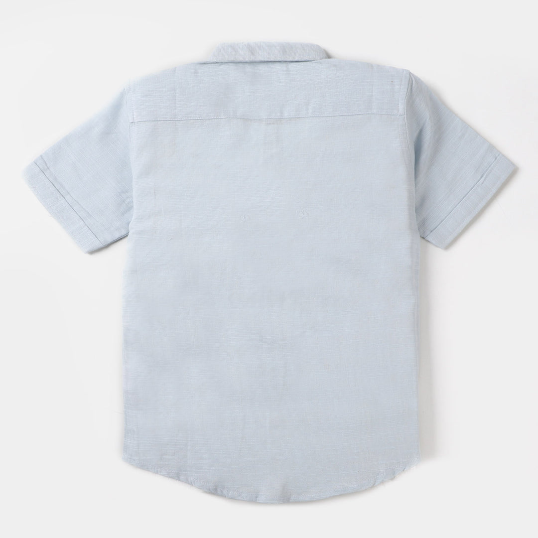 Boys Casual Shirt Salt Air - L/BLUE