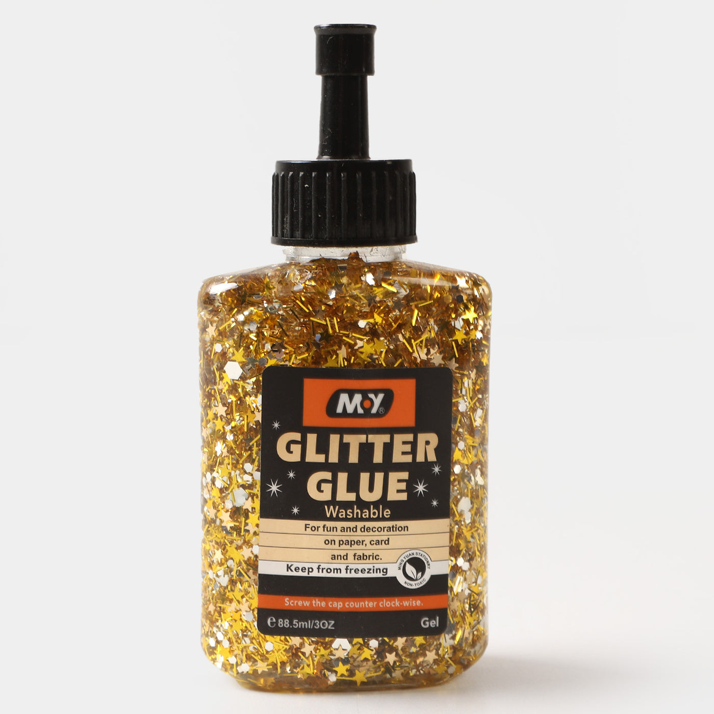 M.Y Washable Glitter Glue Multi - 88ml (221A)