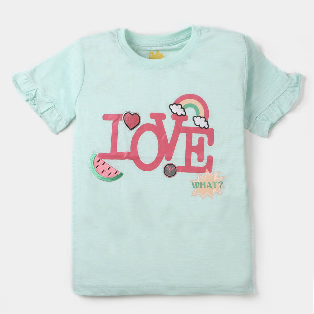 Girls T-Shirt Love - Soothing