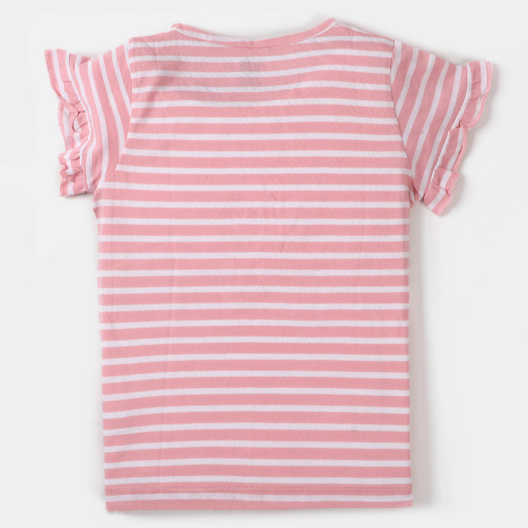 Girls T-Shirt Character - Striper