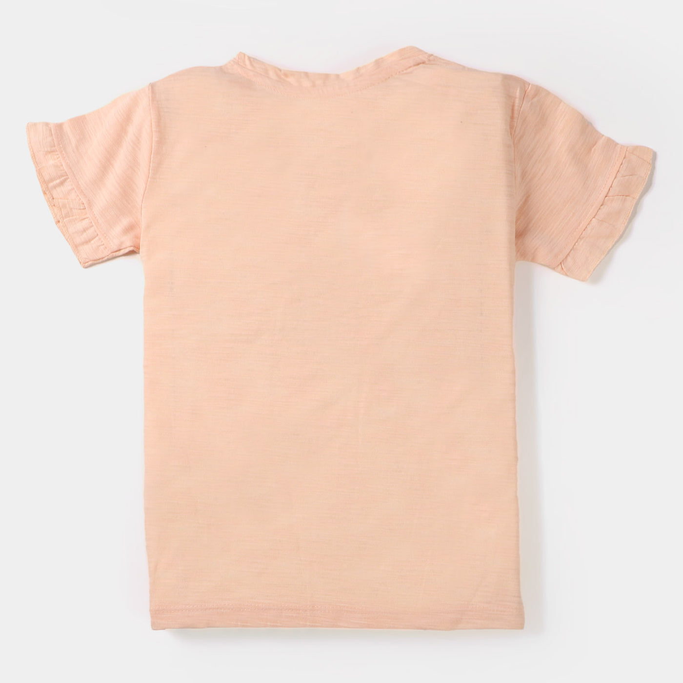 Girls T-Shirt Fashion Team - Light Peach