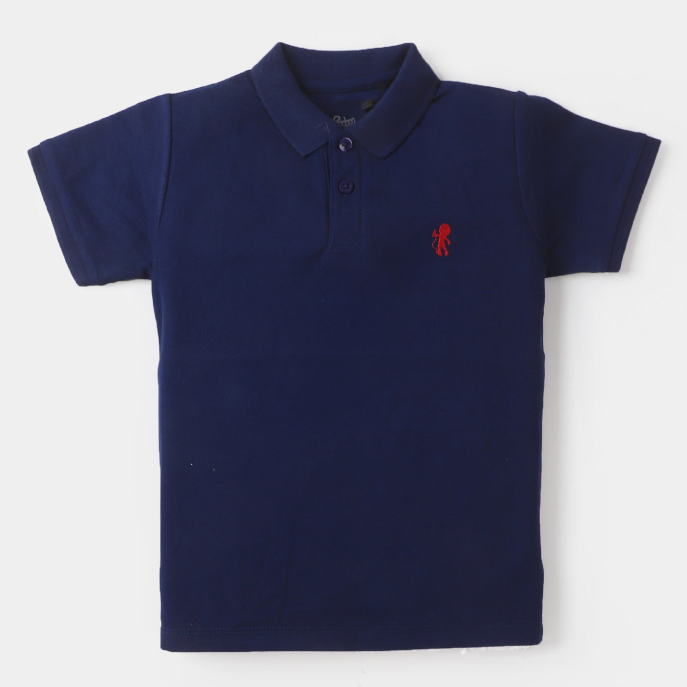 Boys Basic Polo T-Shirt - NAVY