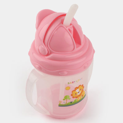 SMART BABY Twin Handle Training Cup | Pink