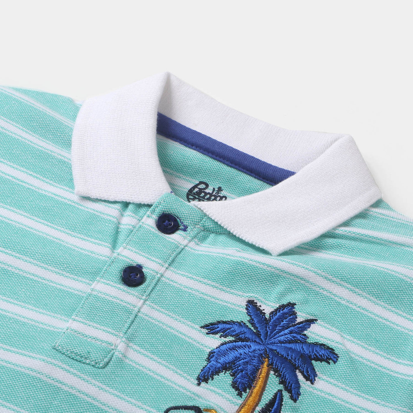 Boys Polo T-Shirt Beach - Y/D