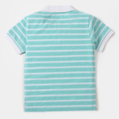 Boys Polo T-Shirt Beach - Y/D