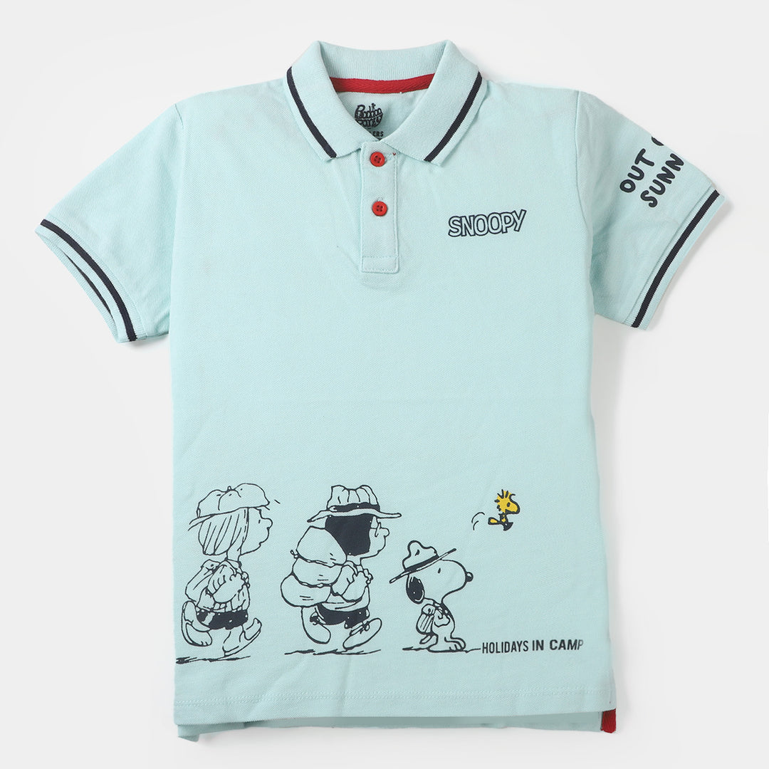 Boys Polo T-Shirt - M/Light