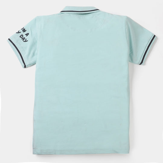 Boys Polo T-Shirt - M/Light