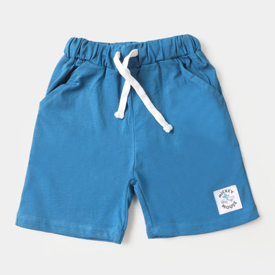 Boys Cotton 2 Piece Set- White