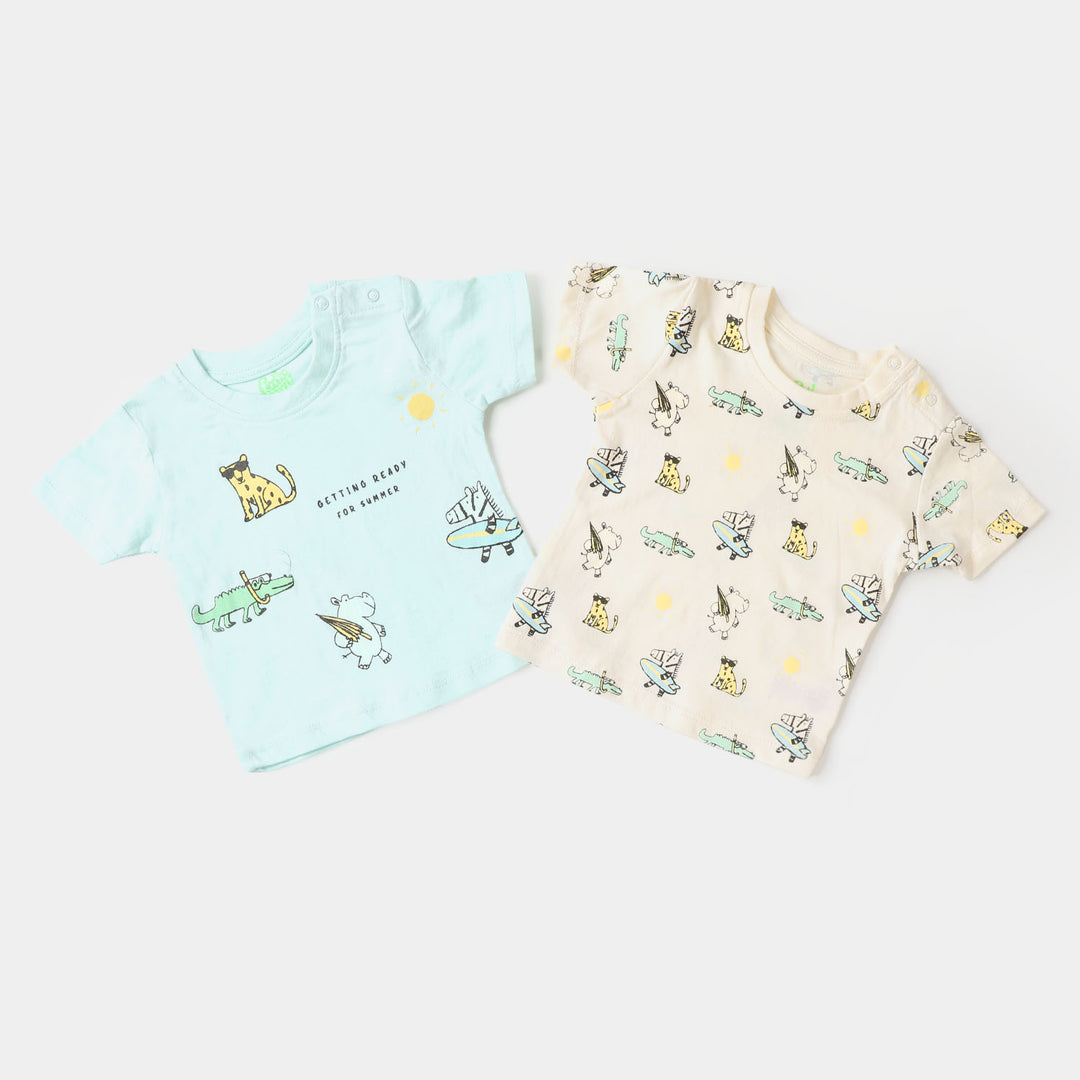 Infant Boys Set 2 PC Animals - After Glow