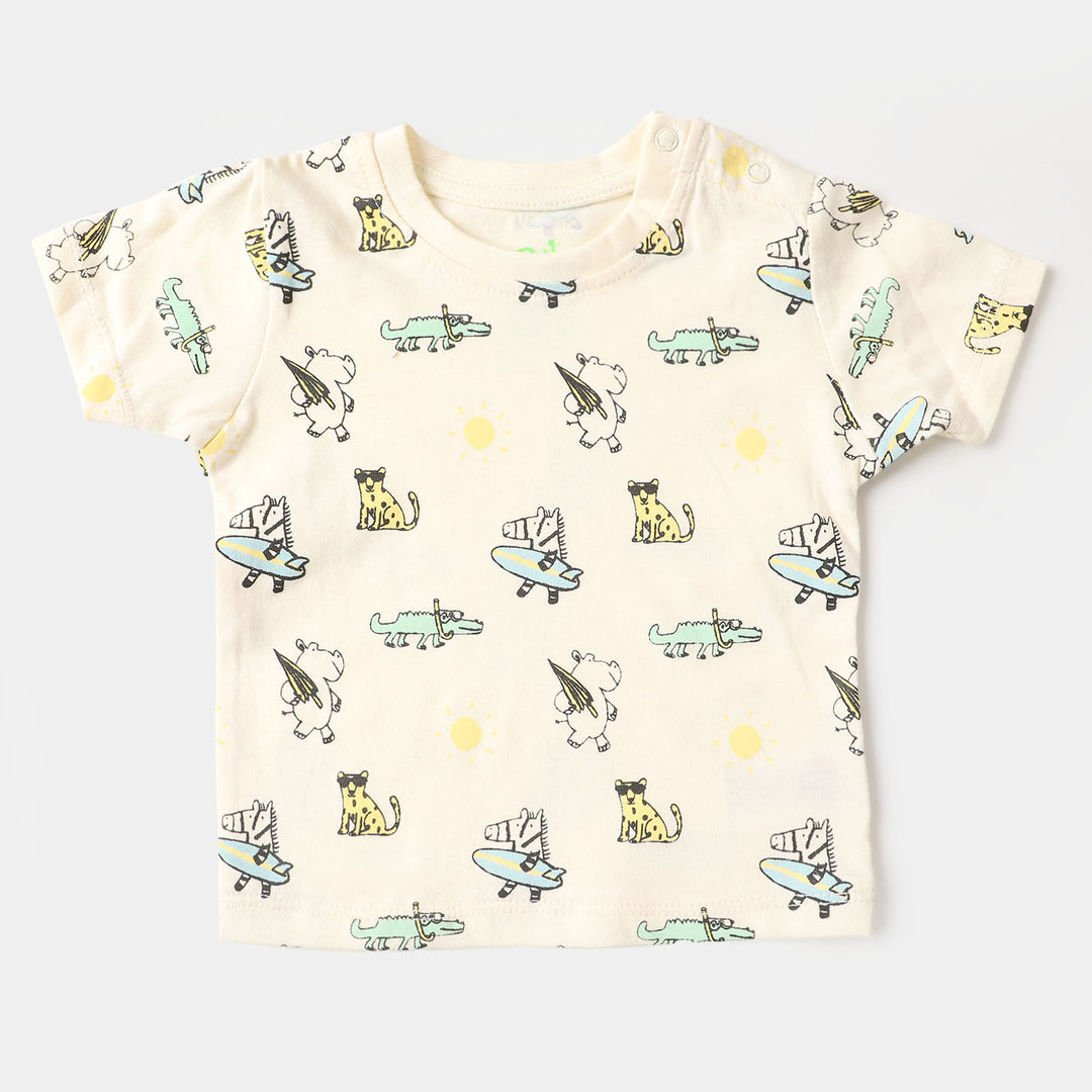Infant Boys Set 2 PC Animals - After Glow